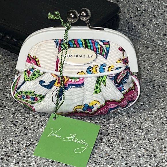 👛VERA BRADLEY KISSLOCK COIN PURSE - Picture 7 of 16